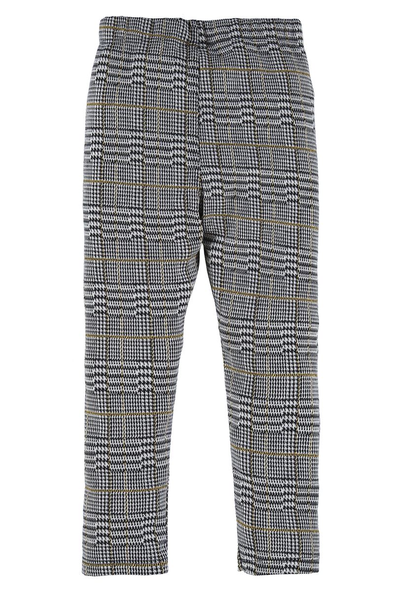 Up-Baby---Calca-Legging-em-Malha-Xadrez-Jacquard-Infantil-Preto