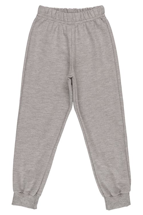 Calça para Menino Básica de Moletom (Cinza) Bee Loop
