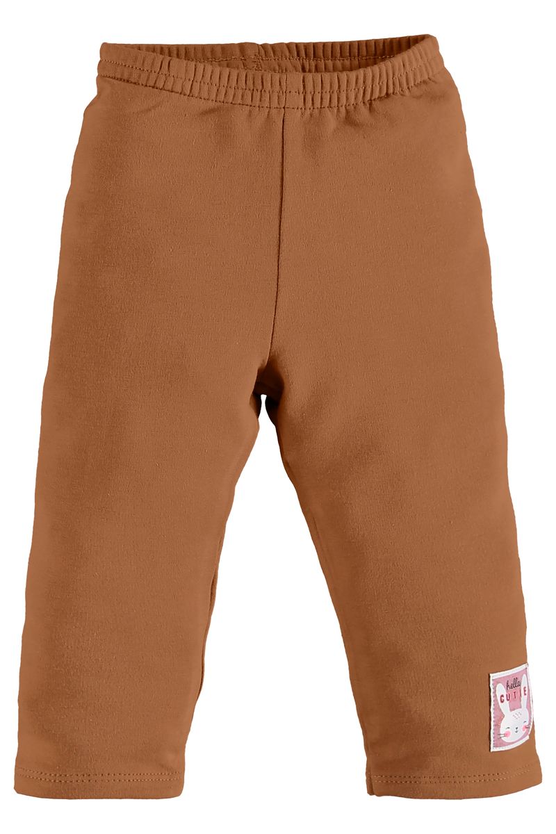 Up-Baby---Conjunto-para-Bebe-Menina-com-Blusao-e-Calca-em-Molecotton-Marrom