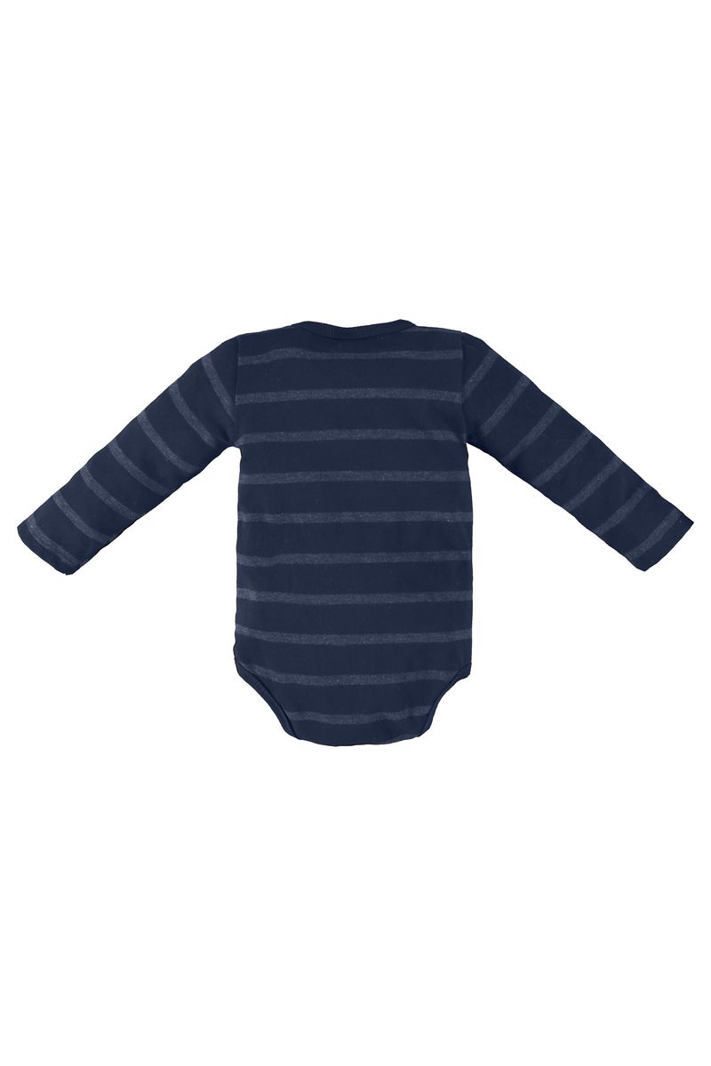 Up-Baby---Conjunto-com-Jardineira-e-Body-Manga-Longa-para-Bebe-Menino-Azul-escuro