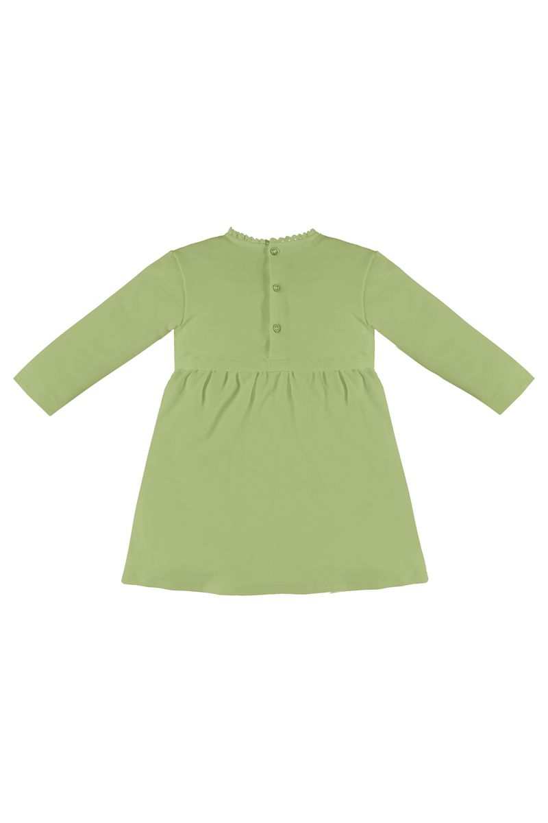 Up-Baby---Vestido-Manga-Longa-Infantil-Nature-em-Molecotton-Verde