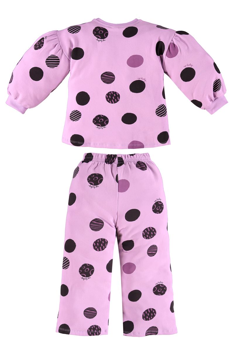 Up-Baby---Conjunto-Blusao-e-Calca-Pantalona-em-Molecotton-Infantil-para-Menina-Roxo
