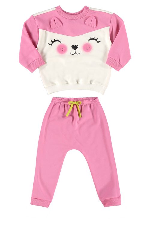 Conjunto de Inverno Bebê Menina (Rosa) Quimby