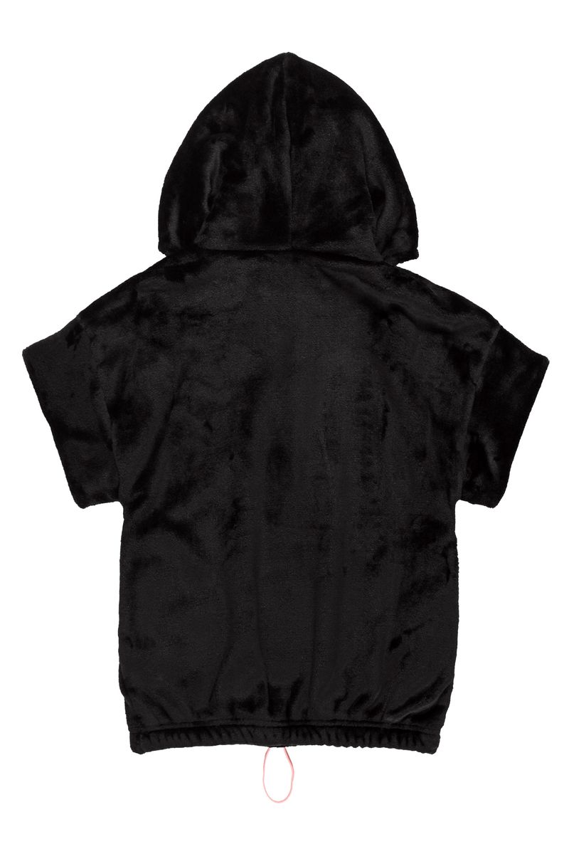 Gloss---Colete-Oversize-em-Fleece-Infantil-Feminino-Preto