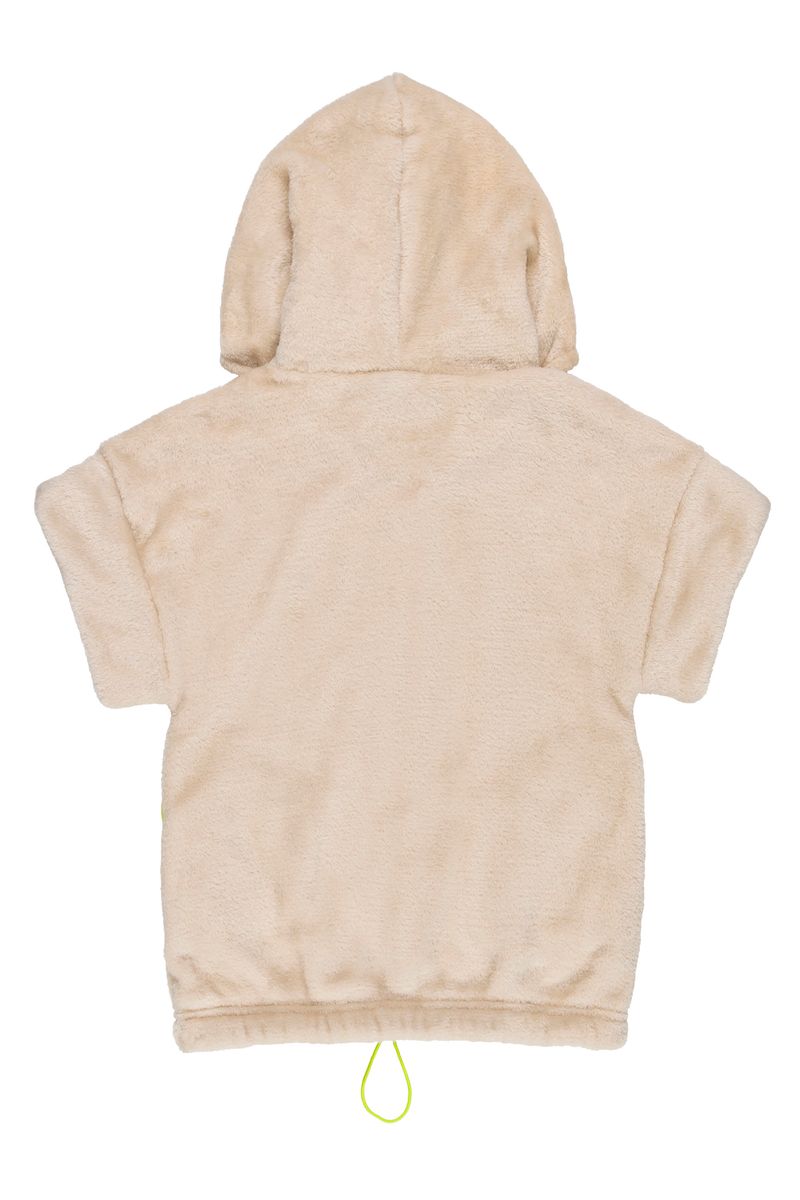 Gloss---Colete-Oversize-em-Fleece-Infantil-Feminino-Bege