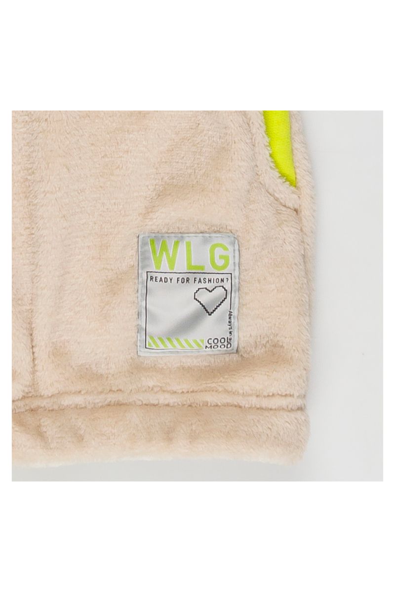 Gloss---Colete-Oversize-em-Fleece-Infantil-Feminino-Bege