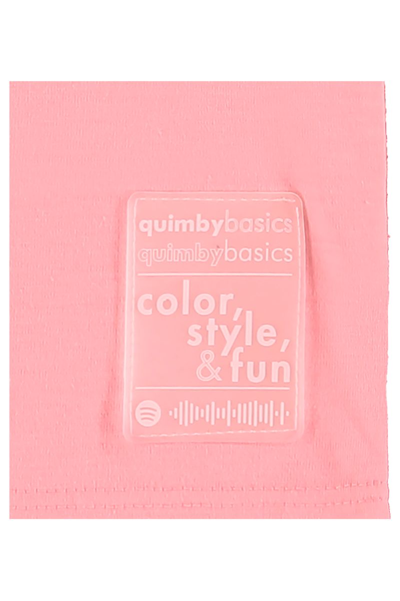 Quimby---Camiseta-Infantil-Meia-Malha-Rosa