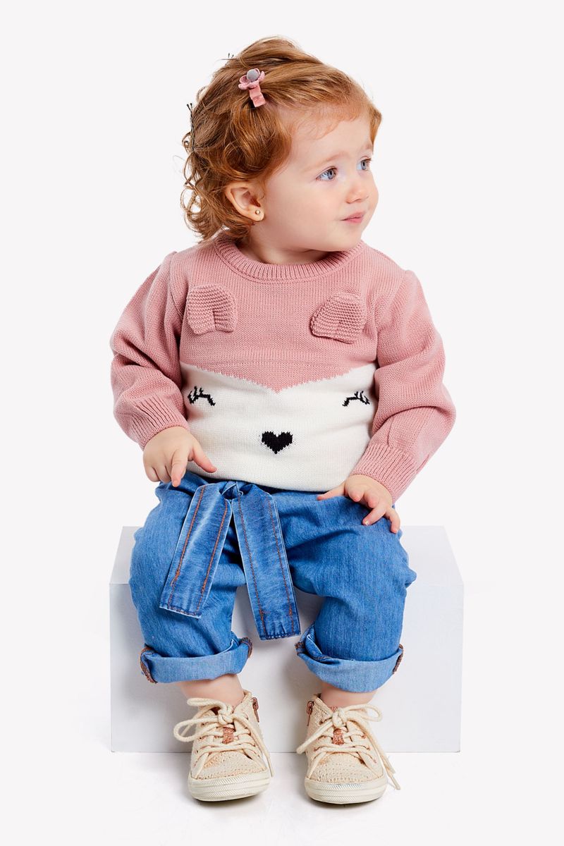 Up-Baby---Blusao-Infantil-Feminino-em-Tricot-Rosa