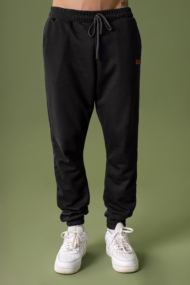 The-Philippines---Calca-de-Moletom-Essential-Masculina-Preto