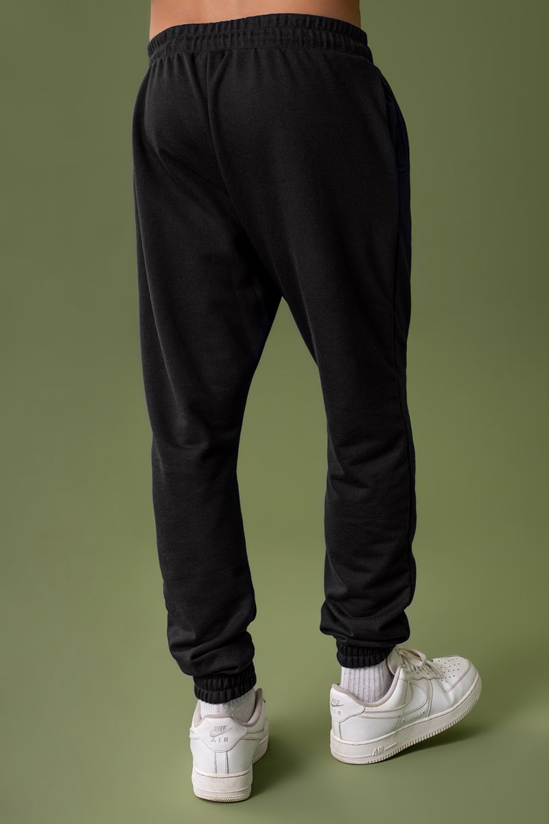 The-Philippines---Calca-de-Moletom-Essential-Masculina-Preto