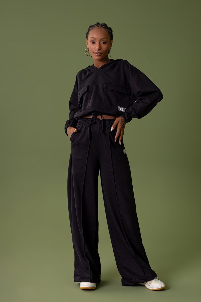 The-Philippines---Blusao-Cropped-em-Moletom-sem-Felpa-Feminino-Adulto-Preto