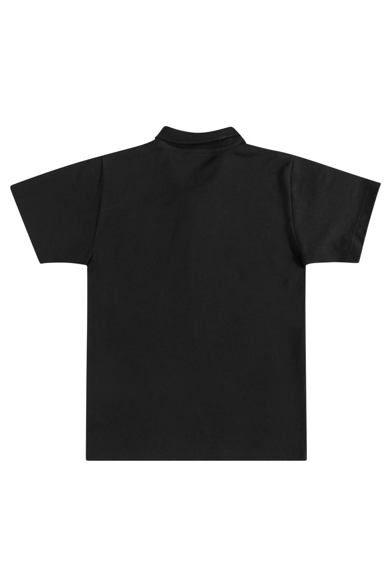Polo-Basica-Infantil-para-Meninos--Preto--Quimby