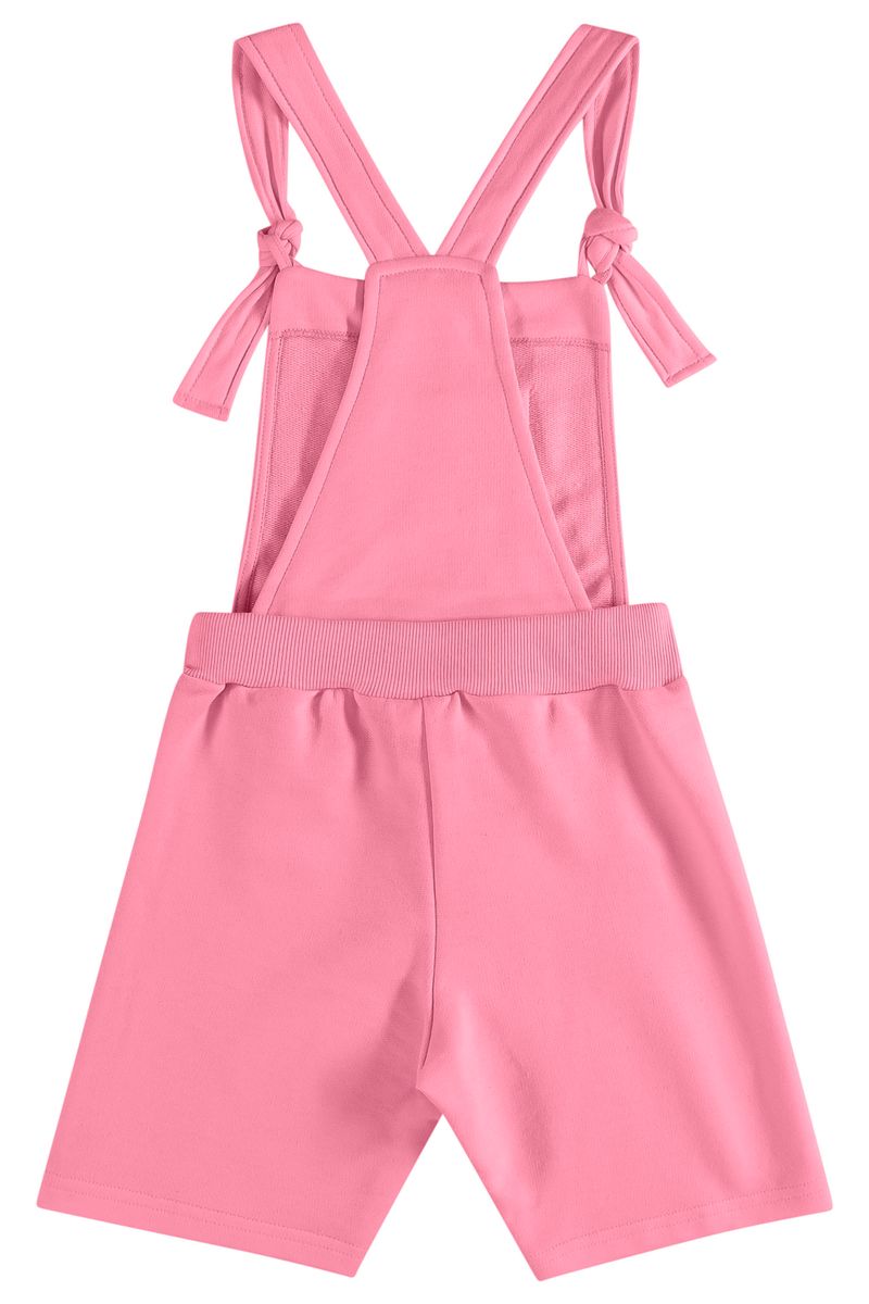 Jardineira-Emoji-em-Moletom-Infantil-Unissex--Rosa--Quimby