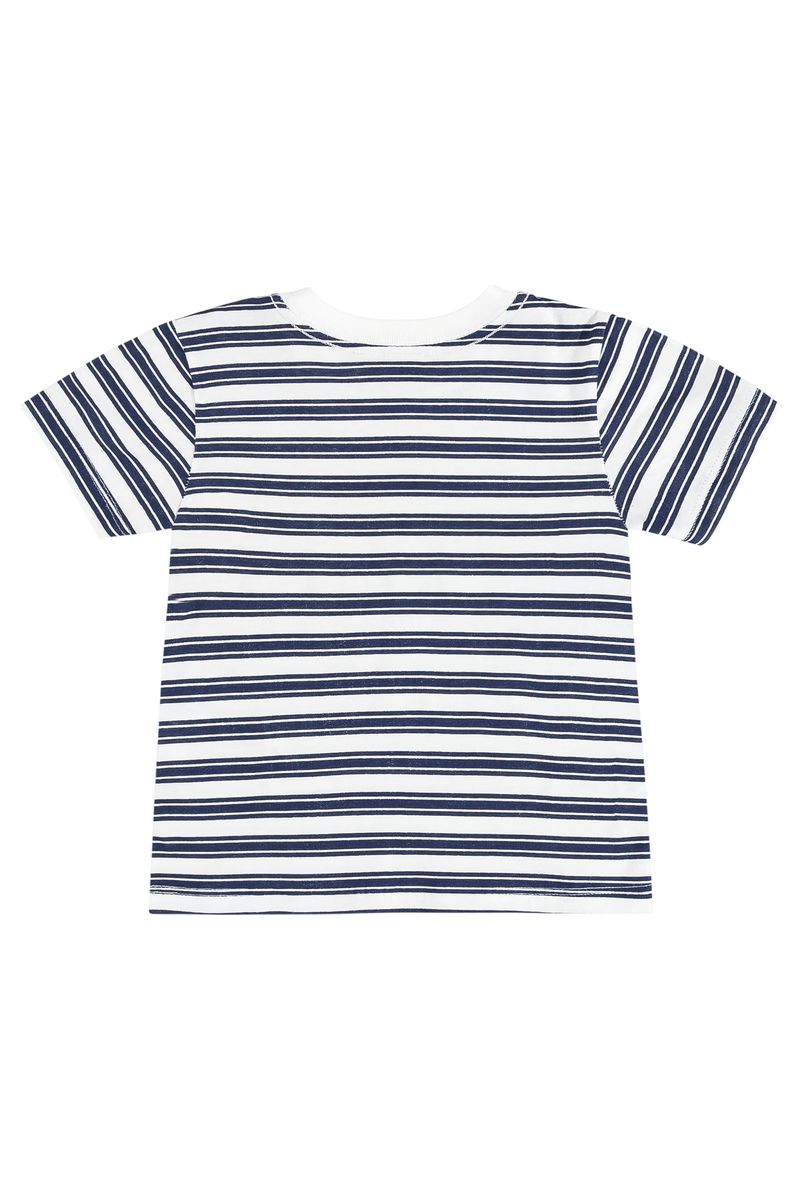 Camiseta-em-Meia-Malha-e-Bermuda-em-Moletom-para-Bebes-Menino--Branco--Quimby