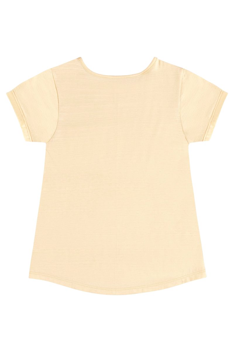 Bata-Infantil-Basica-para-Meninas-em-Malha-Flame--Amarelo--Quimby