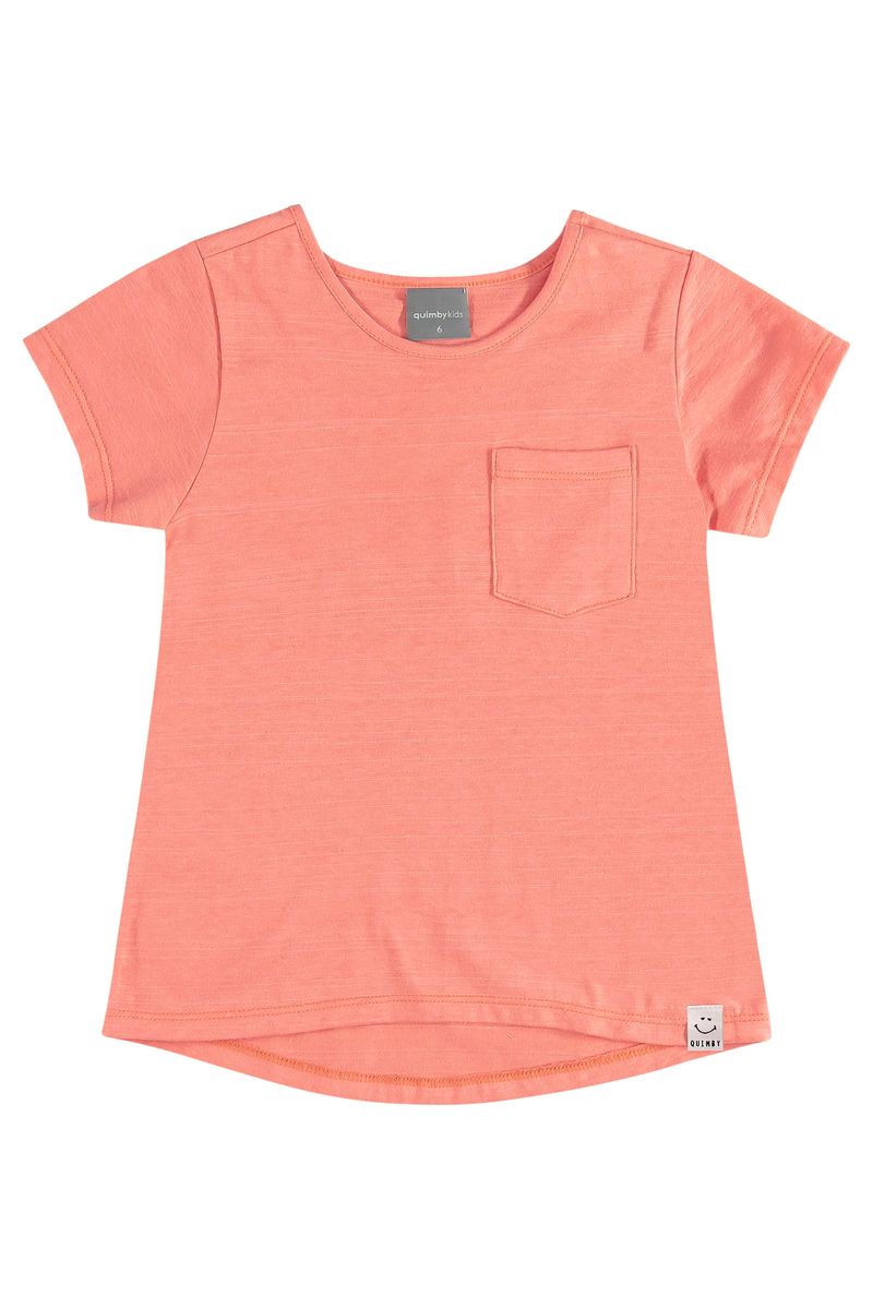 Bata-Infantil-Basica-para-Meninas-em-Malha-Flame--Laranja--Quimby