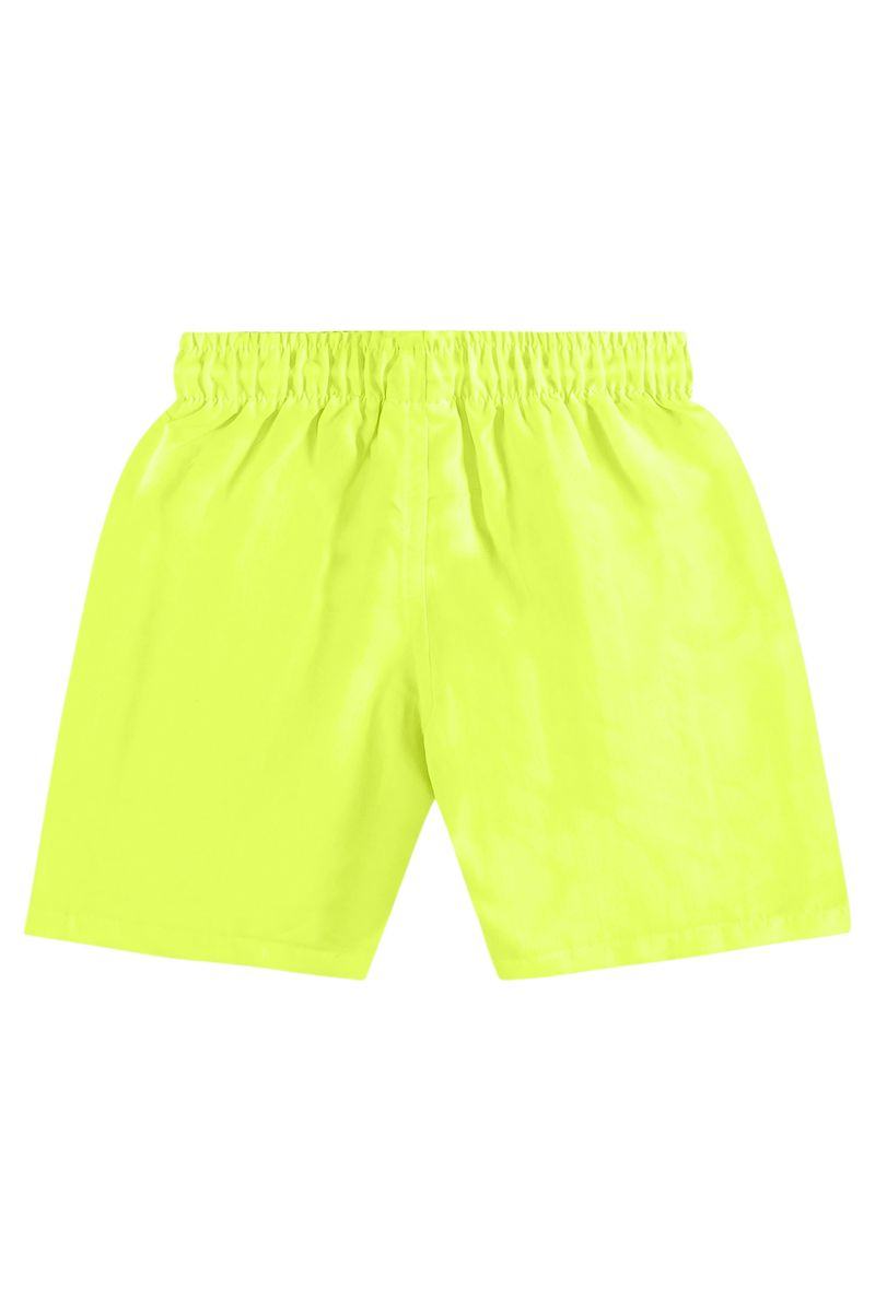 Bermuda-Emoji-Infantil-Masculina-de-Microfibra--Verde--Quimby
