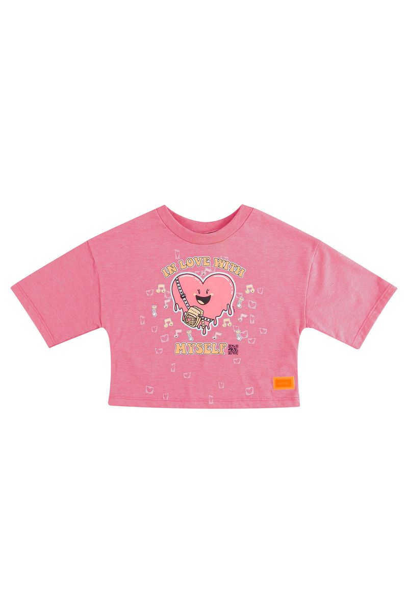 Blusa-Infantil-In-Love-With-Myself-em-Meia-Malha--Rosa-Pink--Quimby