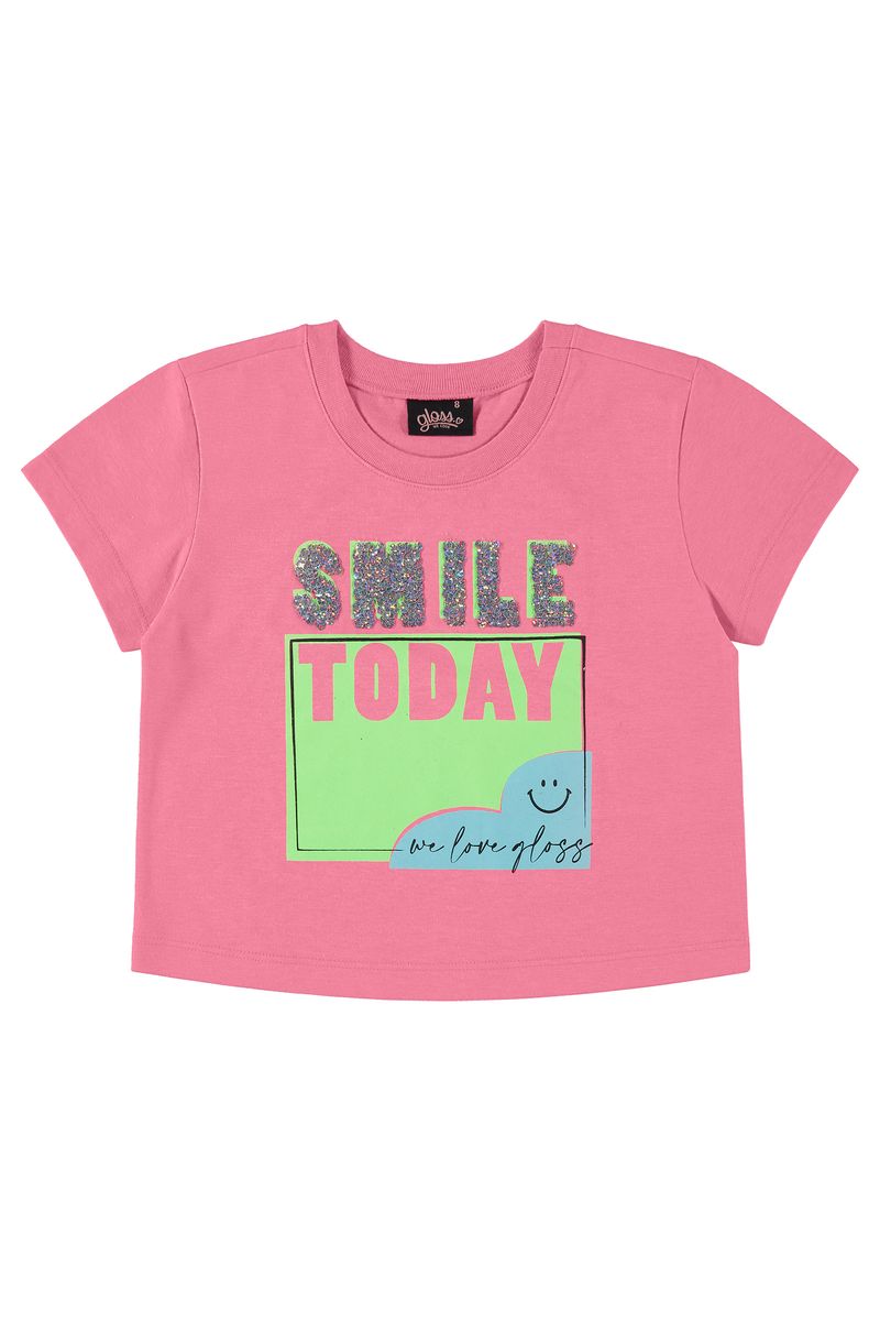 Blusa-Manga-Curta-Smile-Today--Rosa--Gloss