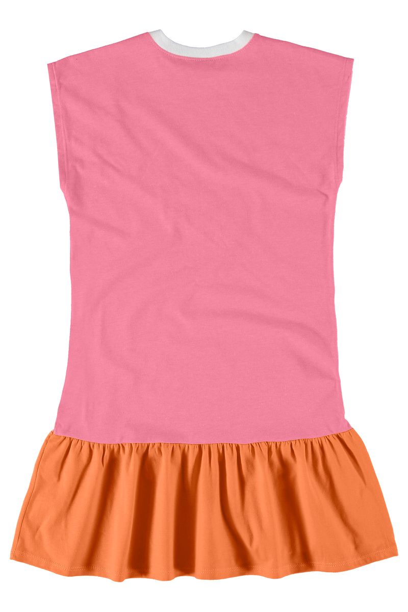 Vestido-Infantil-em-Meia-Malha--Rosa--Gloss