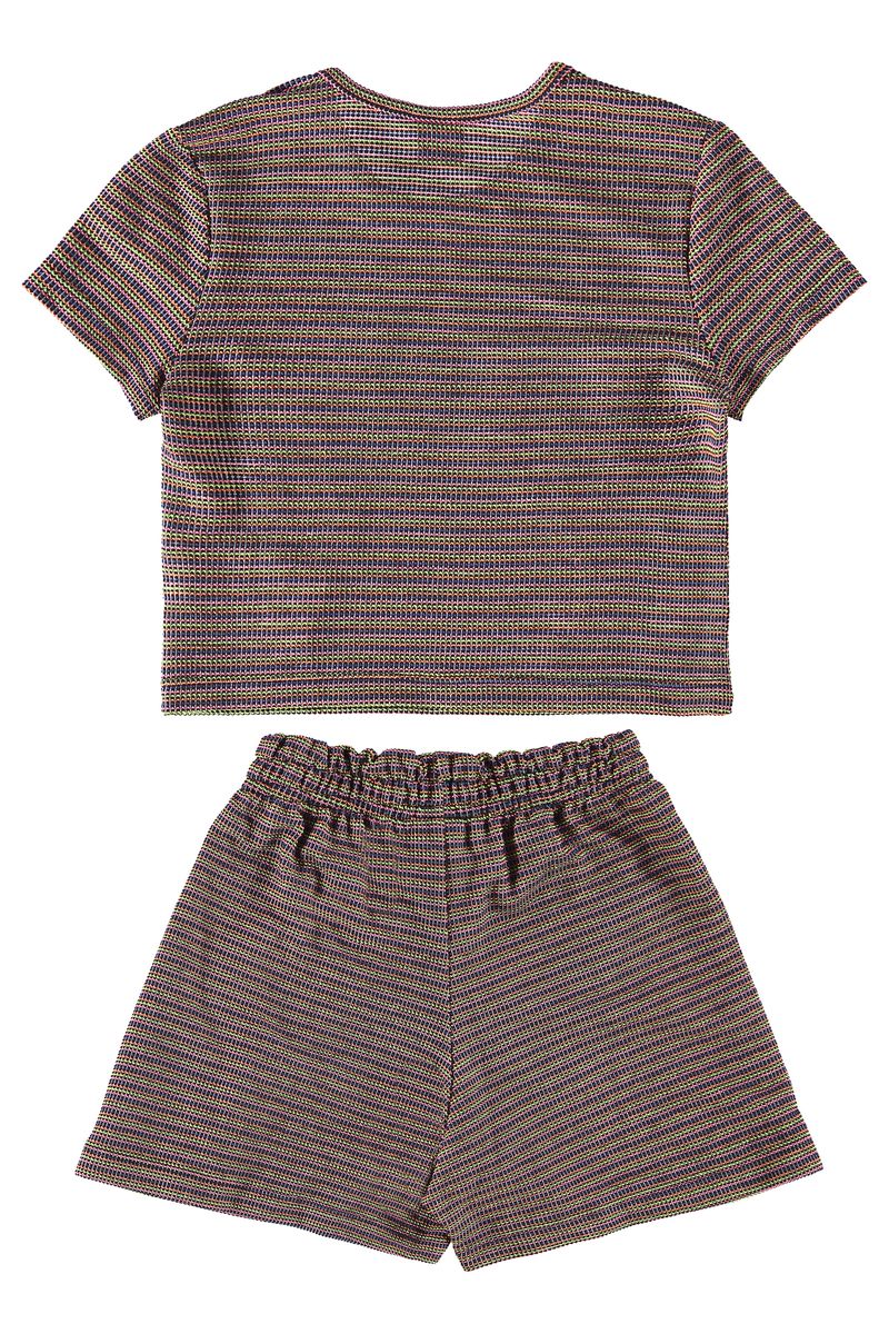 Conjunto-em-Tricot-com-Blusa-Cropped-e-Short--Marrom--Gloss