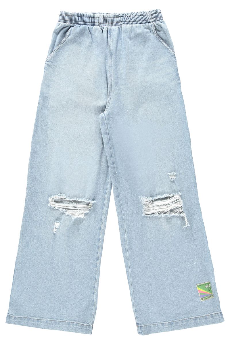 Calca-Wide-Leg-Jeans-Juvenil--Azul--Gloss