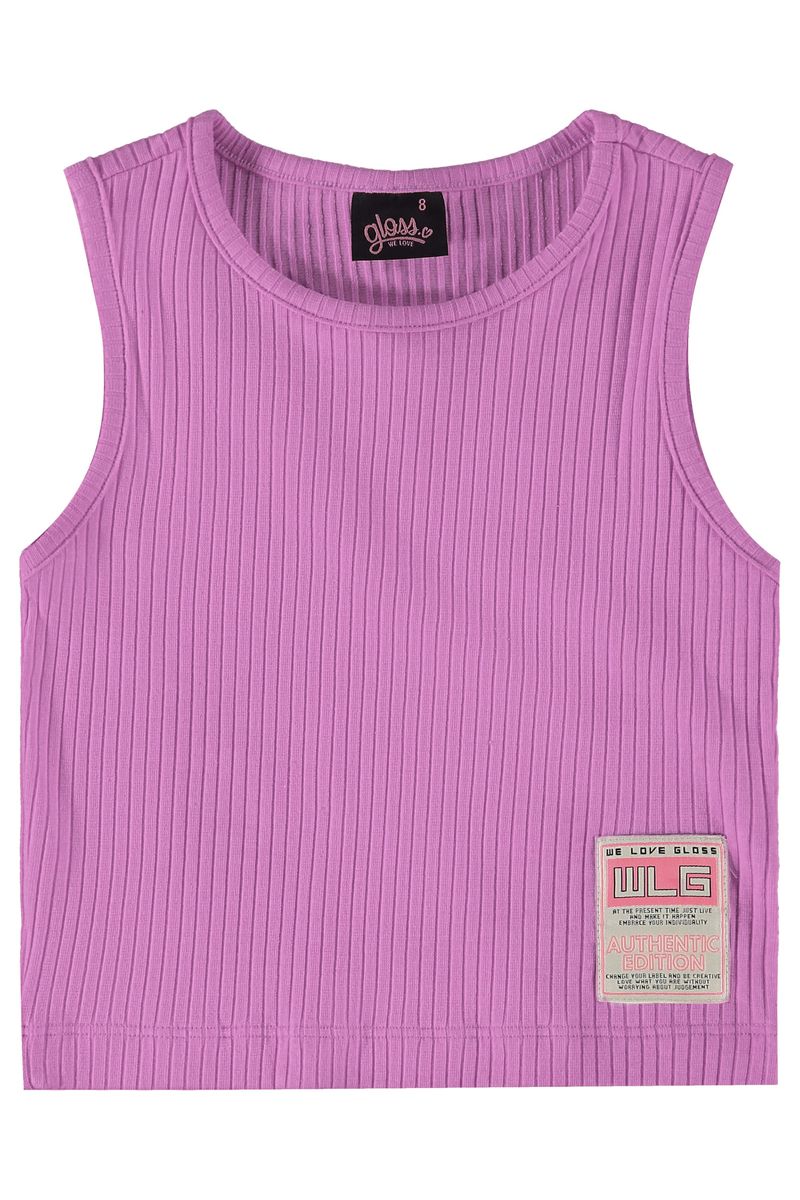 Regata-Juvenil-Basica-Feminina-em-Ribana--Roxo--Gloss