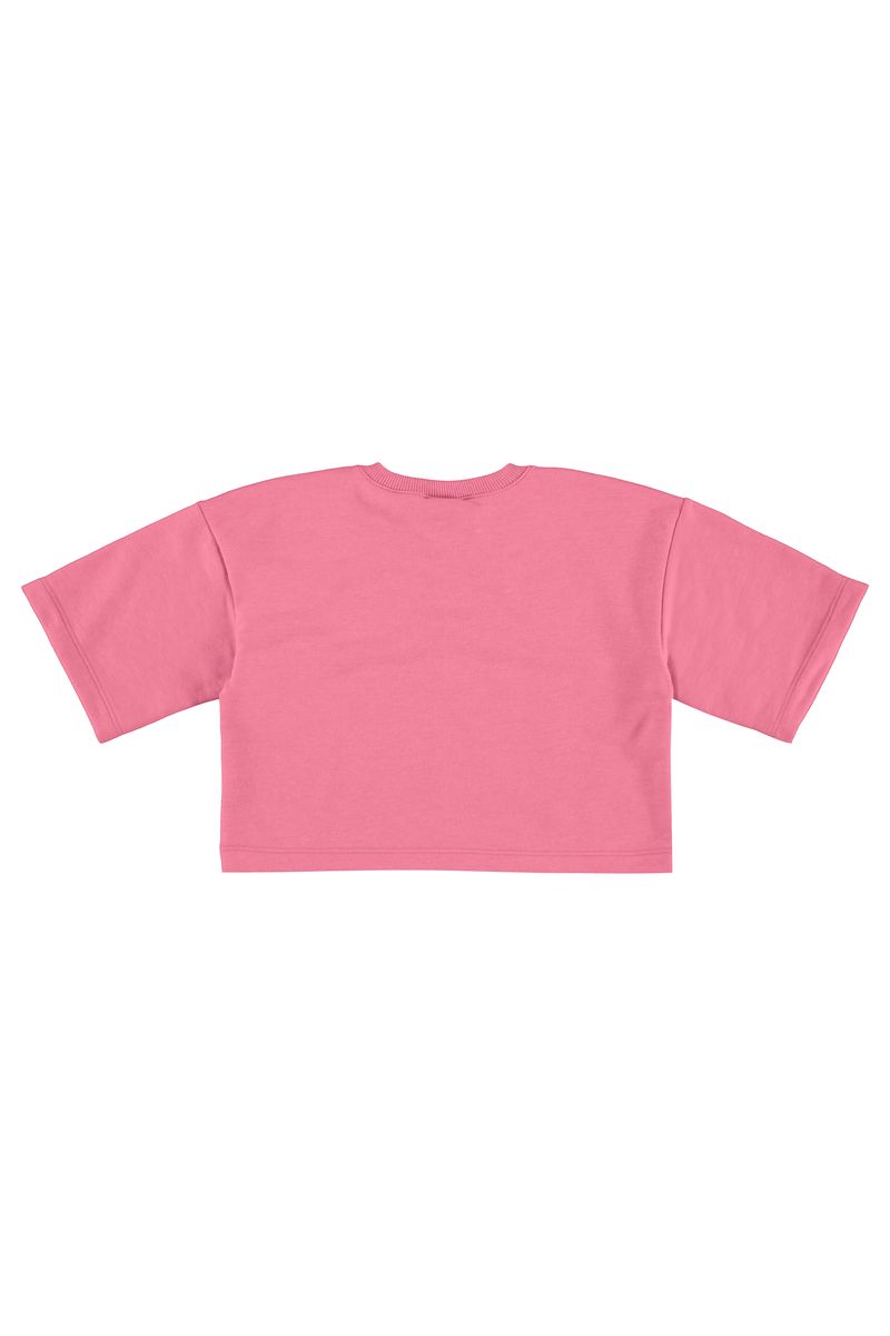 Blusa-Basica-Manga-Curta-Cropped-em-Moletom--Rosa-Pink--Gloss