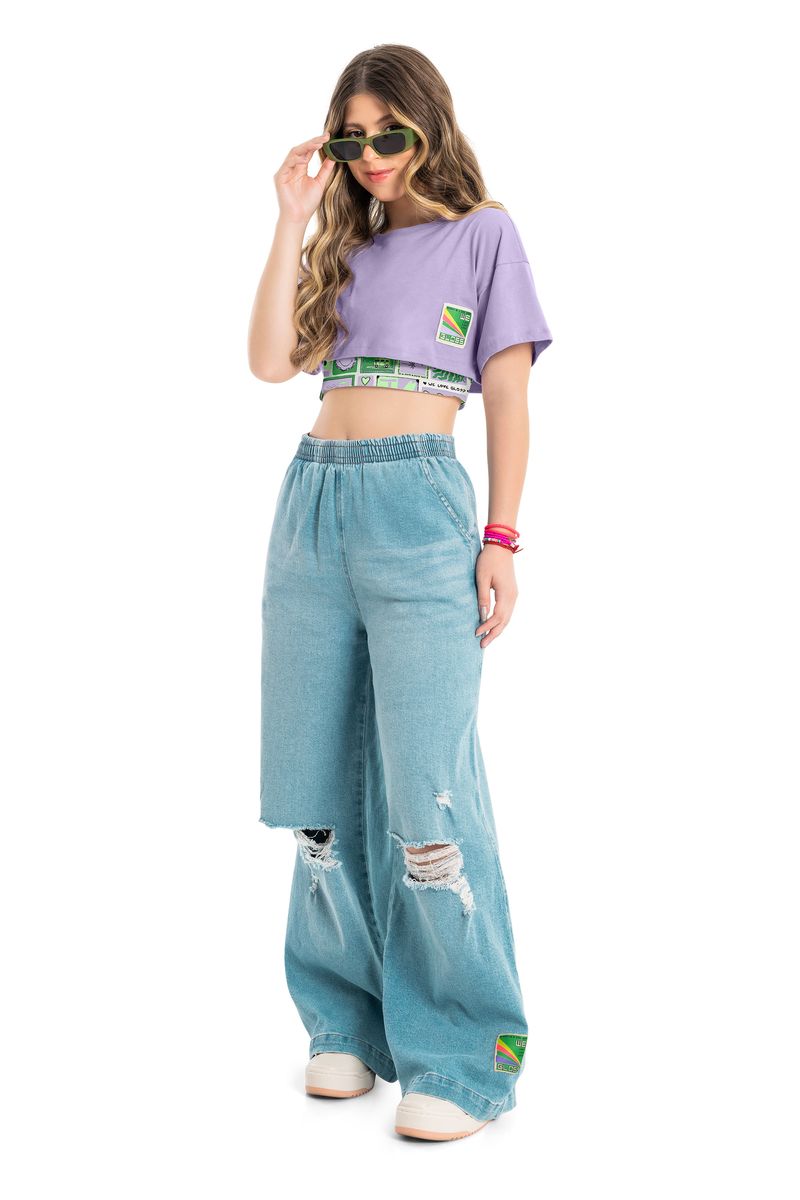 Conjunto-Juvenil-com-Blusa-Cropped-e-Top--Roxo--Gloss