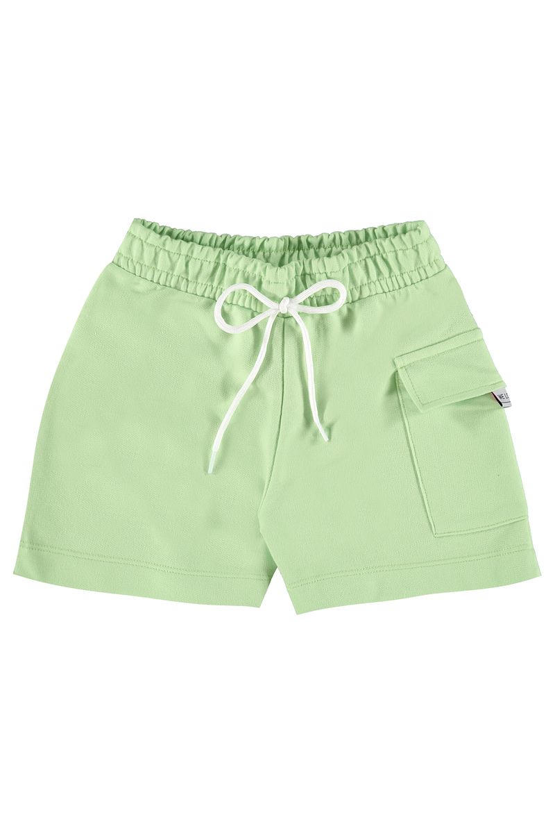 Short-Juvenil-Basico-em-Moletom--Verde--Gloss