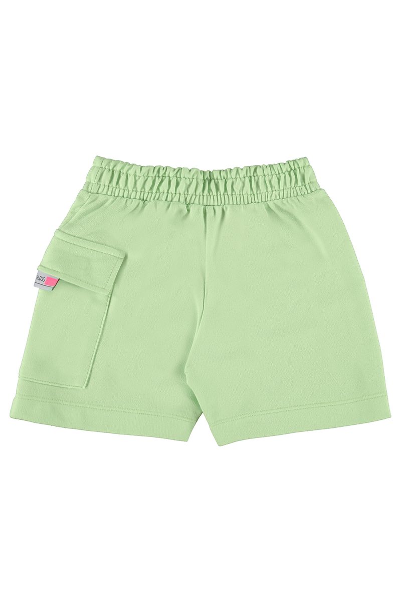 Short-Juvenil-Basico-em-Moletom--Verde--Gloss