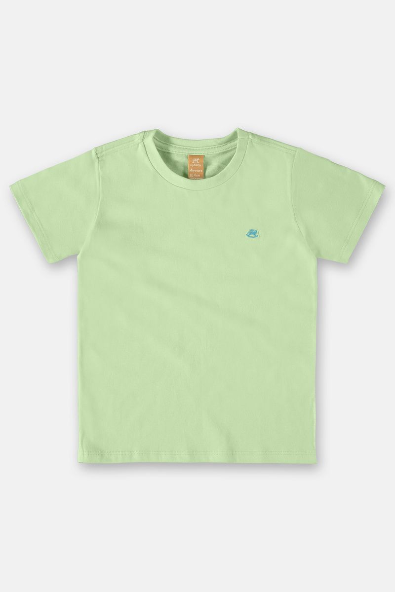 Camiseta-Manga-Curta-Basica-de-Menino--Verde--Up-Baby