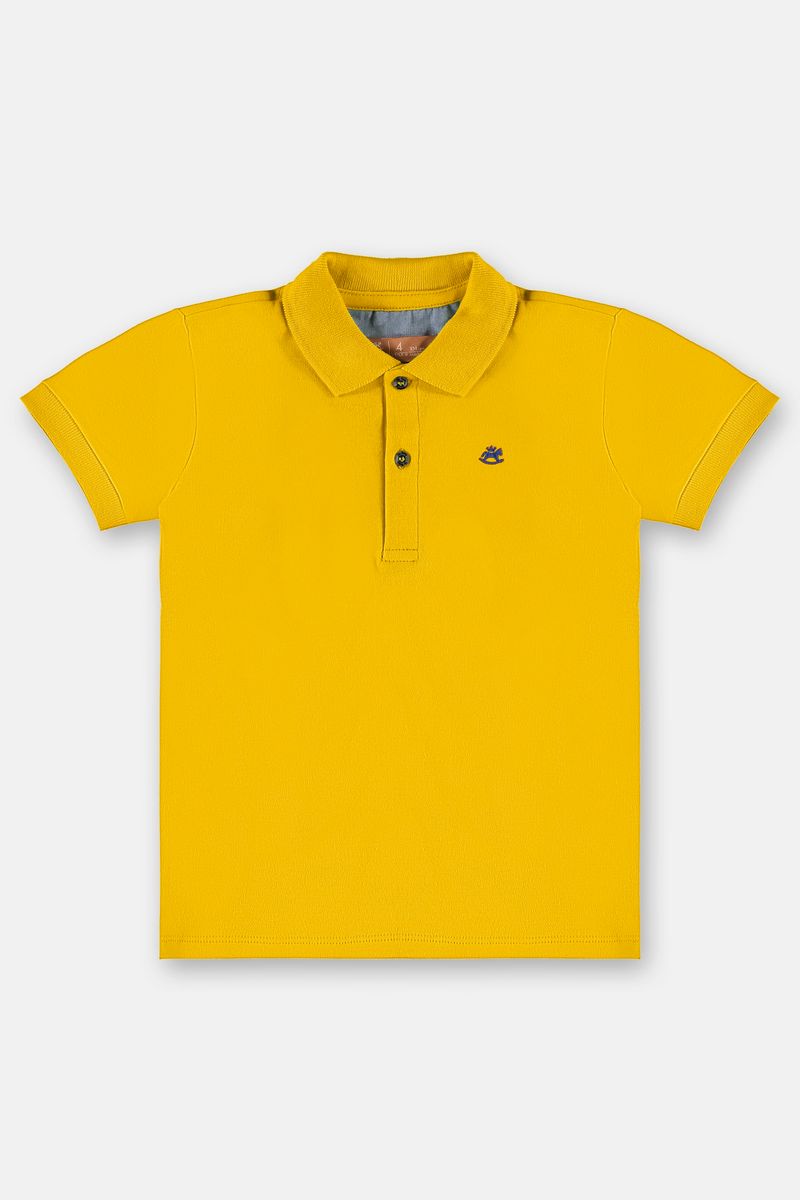 Camisa-Polo-Basica-de-Menino--Amarelo--Up-Baby