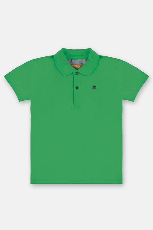 Camisa Polo Básica de Menino (Verde) Up Baby