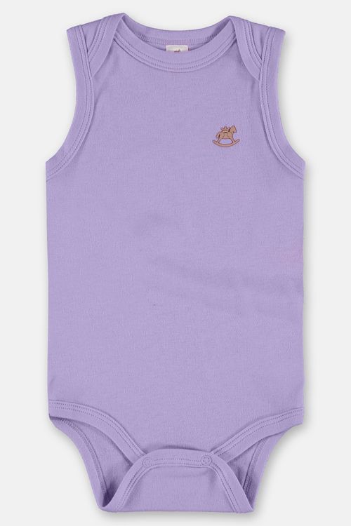 Body Regata Bebê Unissex (Roxo) Up Baby