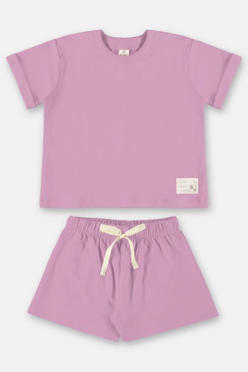 Conjunto Bio Sustentável para Menina (Roxo) Up Baby