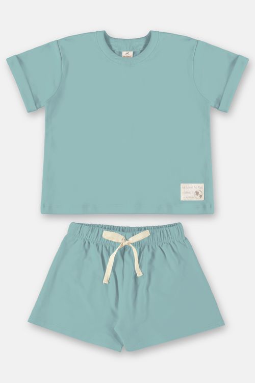 Conjunto Bio Sustentável para Menina (Azul) Up Baby