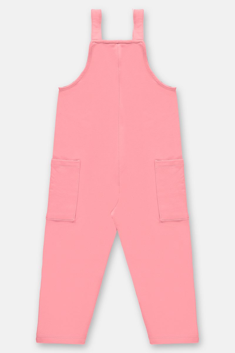 Jardineira-Bio-Sustentavel-Unissex-Infantil--Rosa--Up-Baby