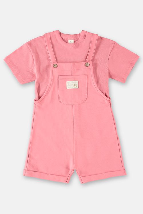 Conjunto Infantil Bio Sustentável Unissex (Rosa) Up Baby