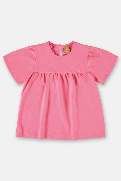 Bata básica Infantil para Menina (Rosa Neon) Up Baby