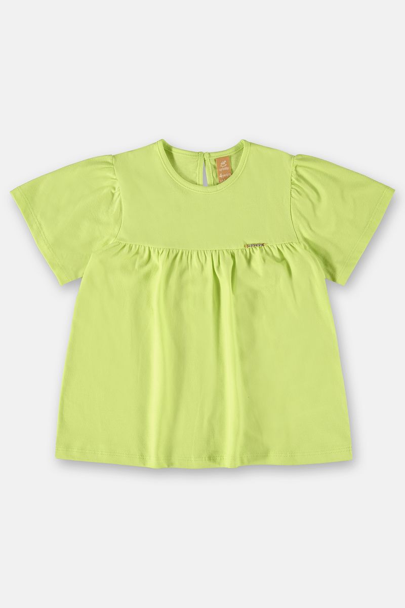 Bata-basica-Infantil-para-Menina--Verde--Up-Baby