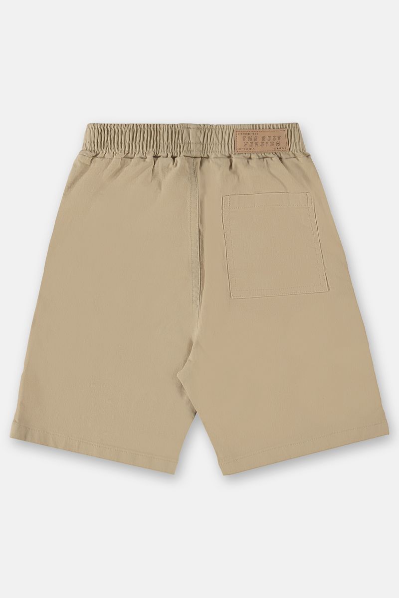 Bermuda-basica-infantil-para-meninos-em-sarja--Off-White--Up-Baby