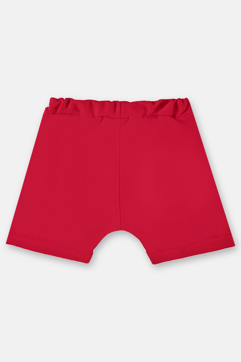 Short-em-Moletom-Basico-para-Bebe--Vermelho--Up-Baby