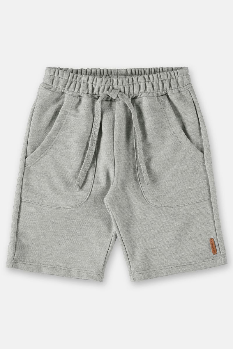 Bermuda-Infantil-Basica-em-Moletom--Cinza--Up-Baby