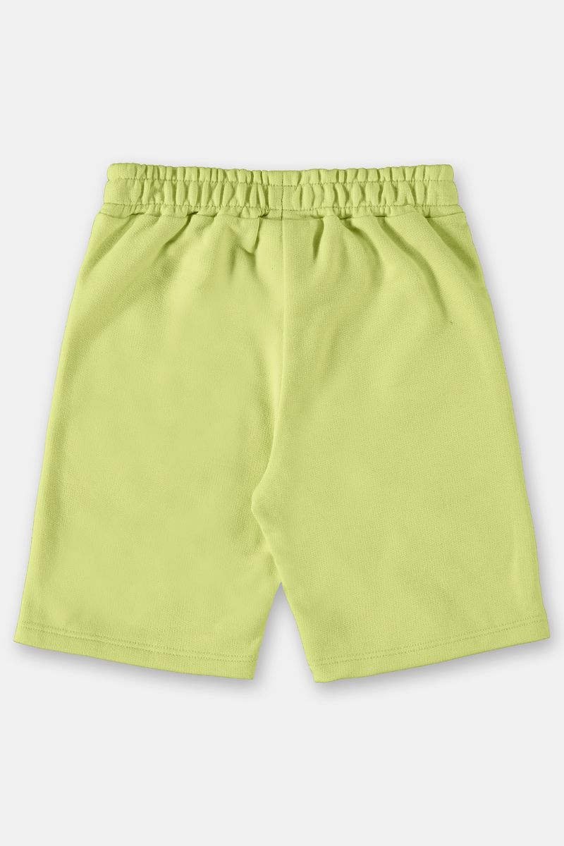 Bermuda-Infantil-Basica-em-Moletom--Verde--Up-Baby