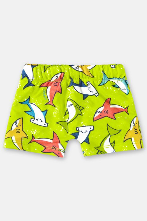 Sunga Boxer com Proteção FPS+50 Infantil (Verde) Up Baby