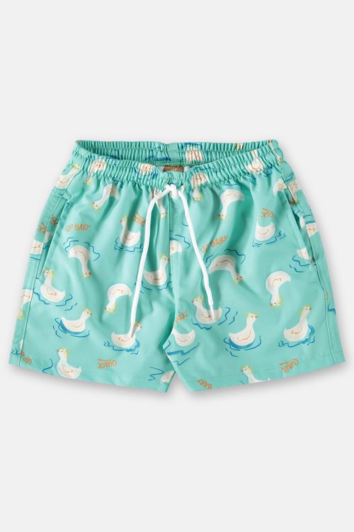 Short em Microfibra Menino (Verde) Up Baby