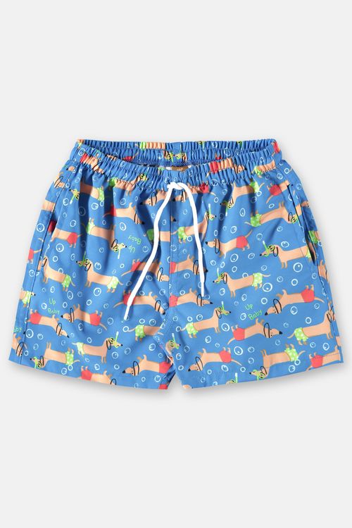 Short em Microfibra Menino (Azul) Up Baby