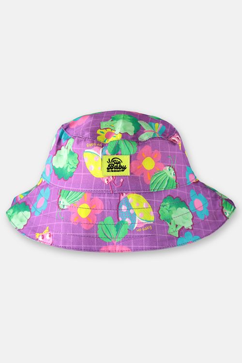 Bucket Hat Infantil Para Menina (Roxo) Up Baby