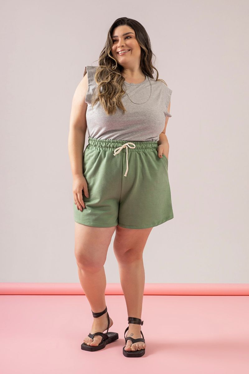 Blusa-Muscle-Tee-Feminino-em-Meia-Malha--Cinza--Just-Basic